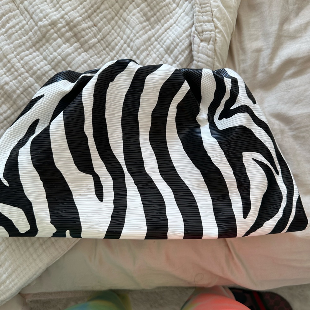 COPY - Zebra clutch bag
